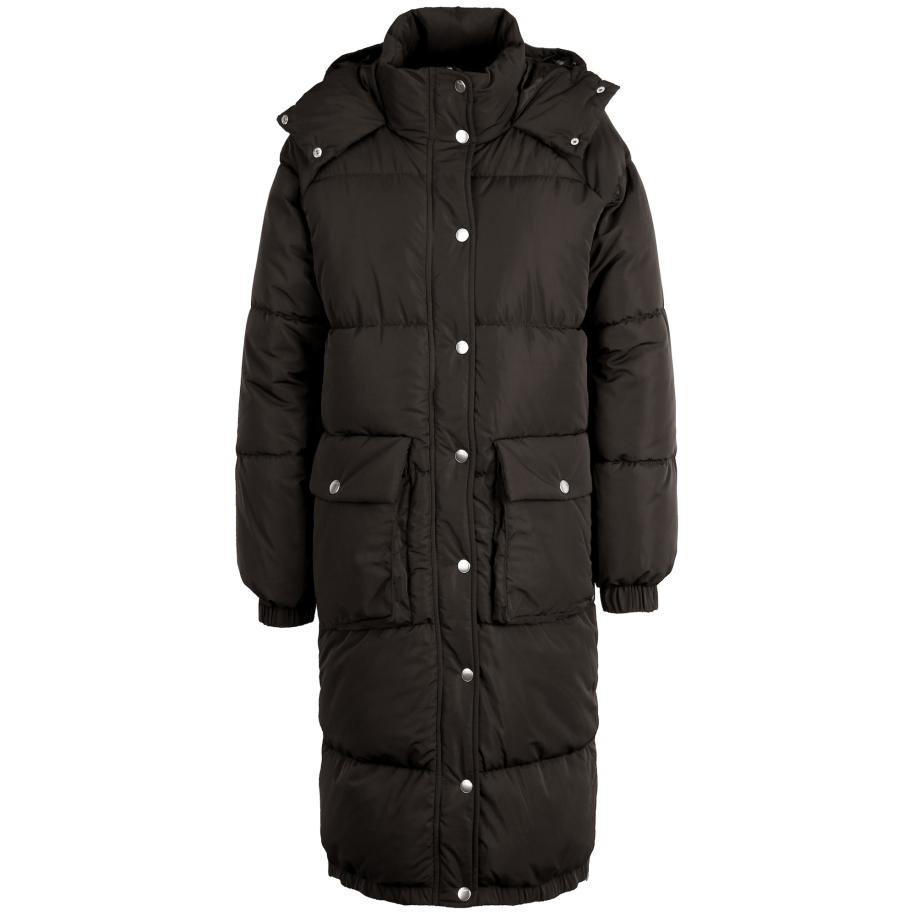 Oxmo Oxmo Wintermantel Alba zwart -