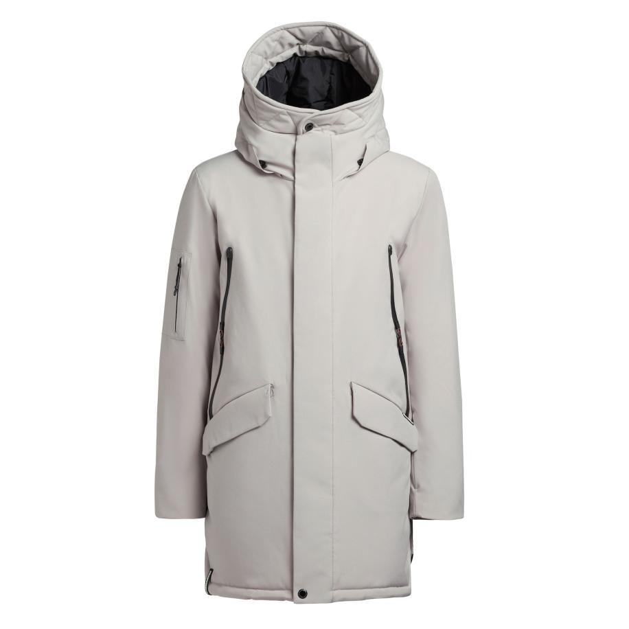 Khujo khujo Winterjas CARL2 lichtgrijs -