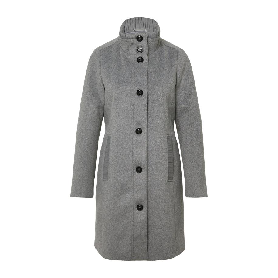 s.Oliver Tussenmantel grijs Grijs