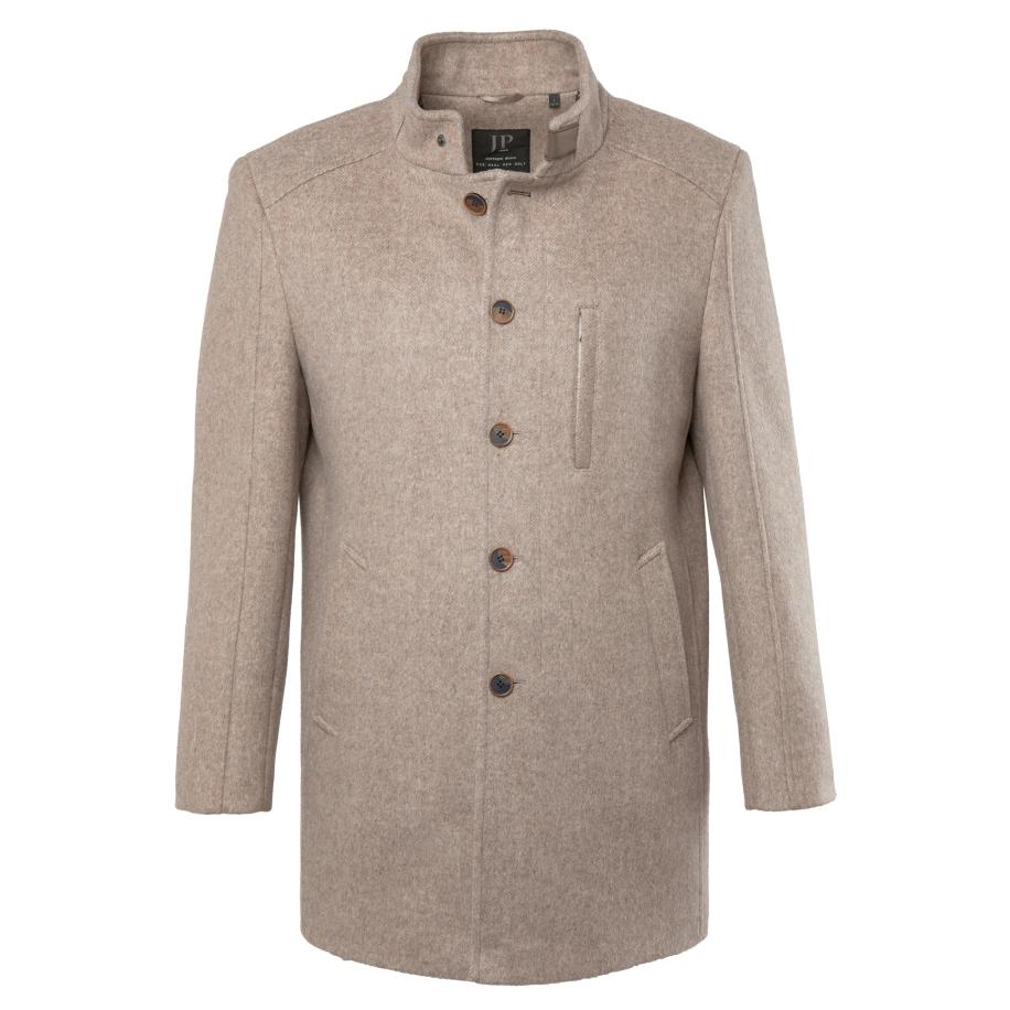 JP1880 JP1880 Winterjas beige gemêleerd -