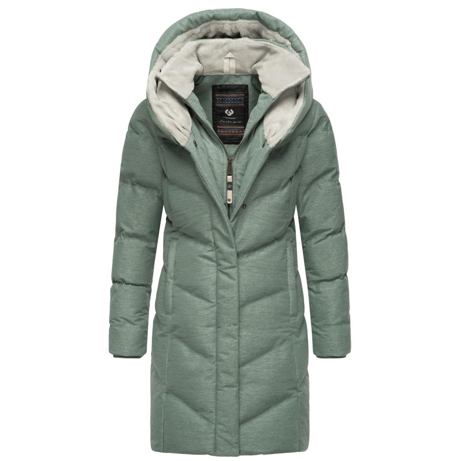 Ragwear Ragwear Wintermantel Natalka groen -