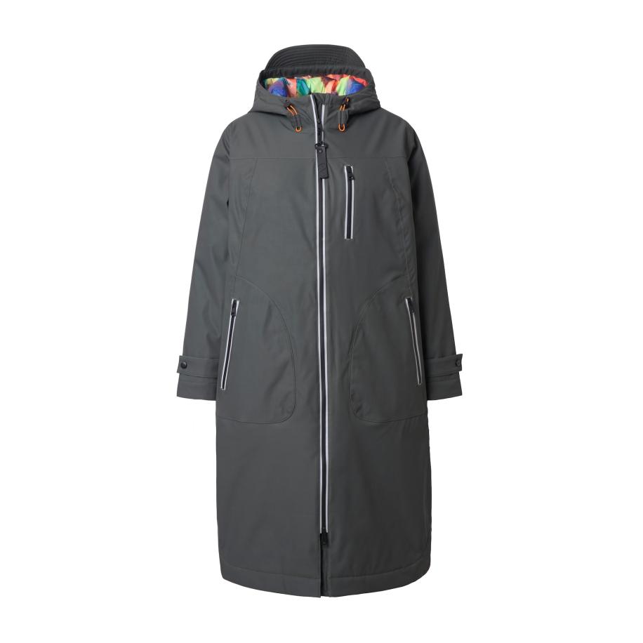 LAURASØN LAURASØN Tussenmantel blauw / geel / grijs / oranje -