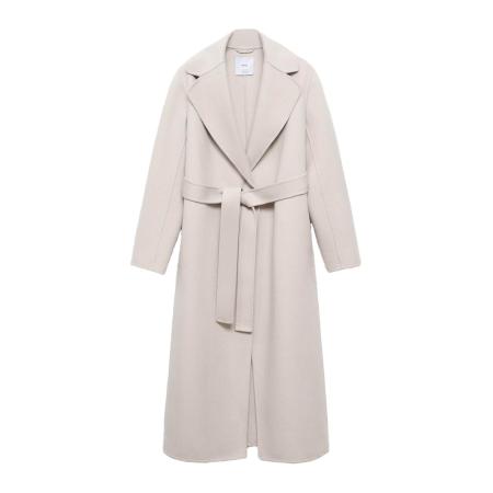 MANGO Tussenmantel offwhite