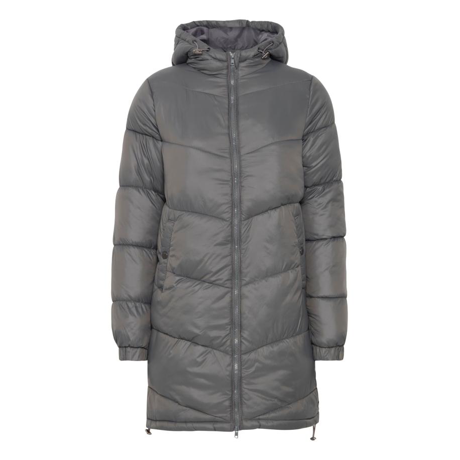 Oxmo Oxmo Wintermantel grijs -