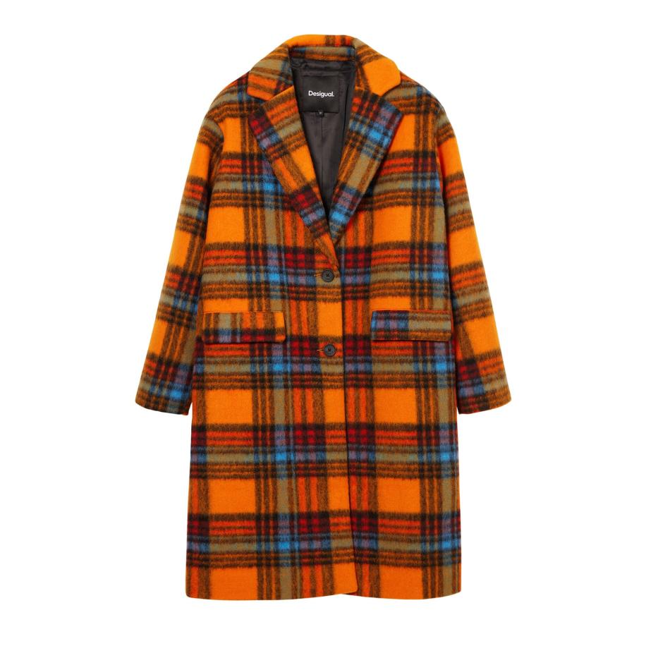 Desigual Desigual Tussenmantel blauw / oranje / zwart -