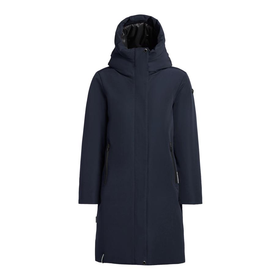 Khujo khujo Wintermantel Nellen2 donkerblauw -