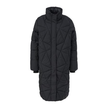 QS QS Wintermantel zwart