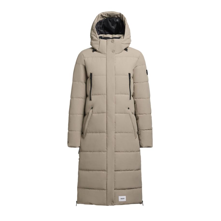 Khujo khujo Wintermantel Dani2 greige -