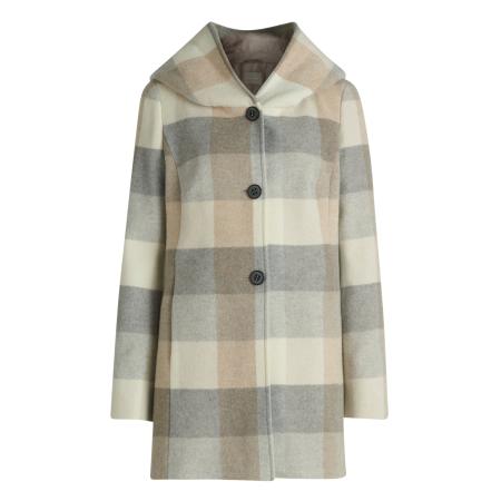 Amber & June Amber & June Tussenmantel beige / crème / grijs / grijs gemêleerd