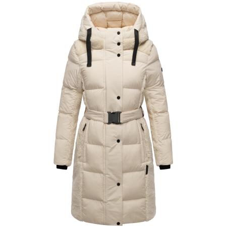 NAVAHOO Wintermantel wit