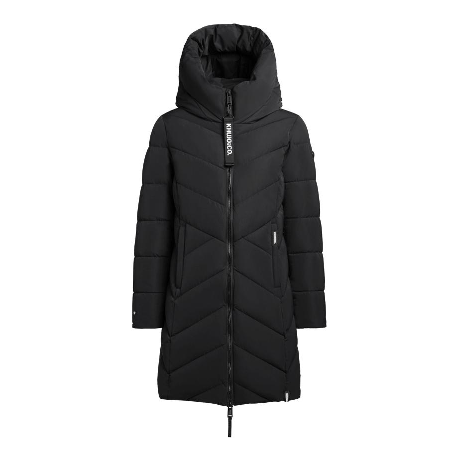 Khujo khujo Wintermantel Darka2-YM zwart -