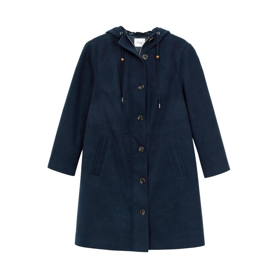 Sheego SHEEGO Wintermantel nachtblauw -