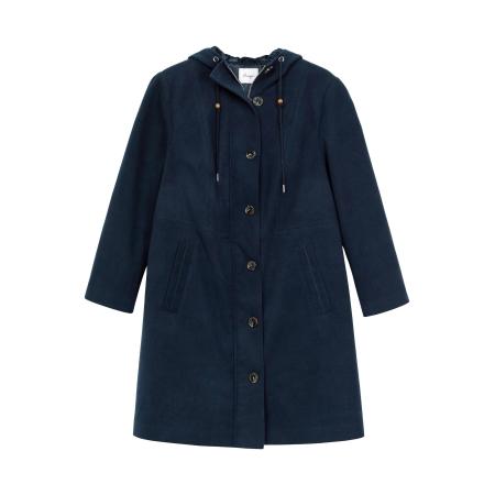 Sheego SHEEGO Wintermantel nachtblauw