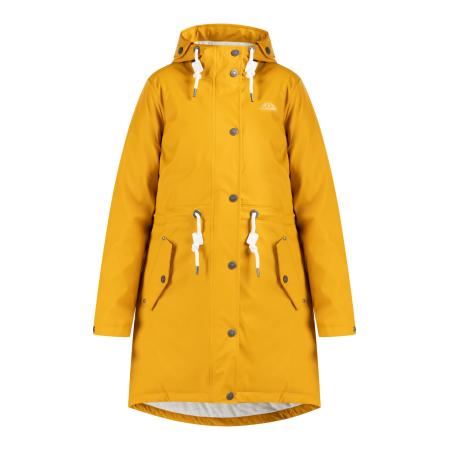 ICEBOUND ICEBOUND Functionele mantel mosterd / wit