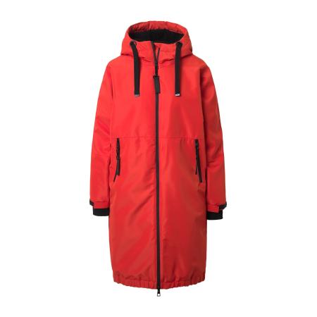 LAURASØN LAURASØN Functionele mantel vuurrood / zwart