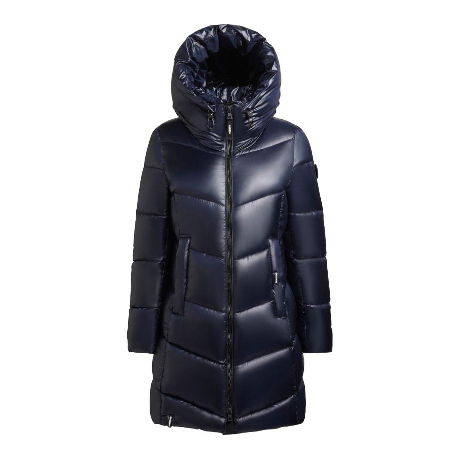 Khujo khujo Wintermantel Adriana donkerblauw -