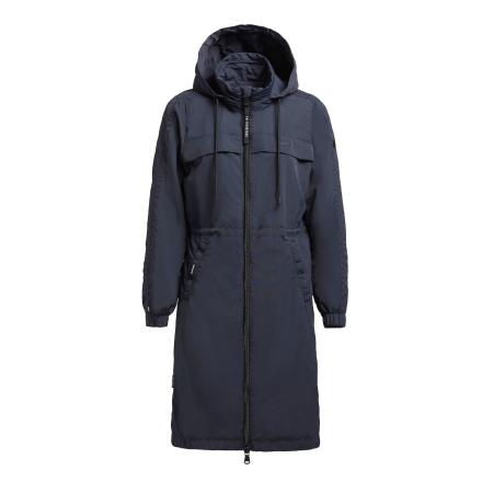 Khujo khujo Tussenmantel VOYA4 donkerblauw