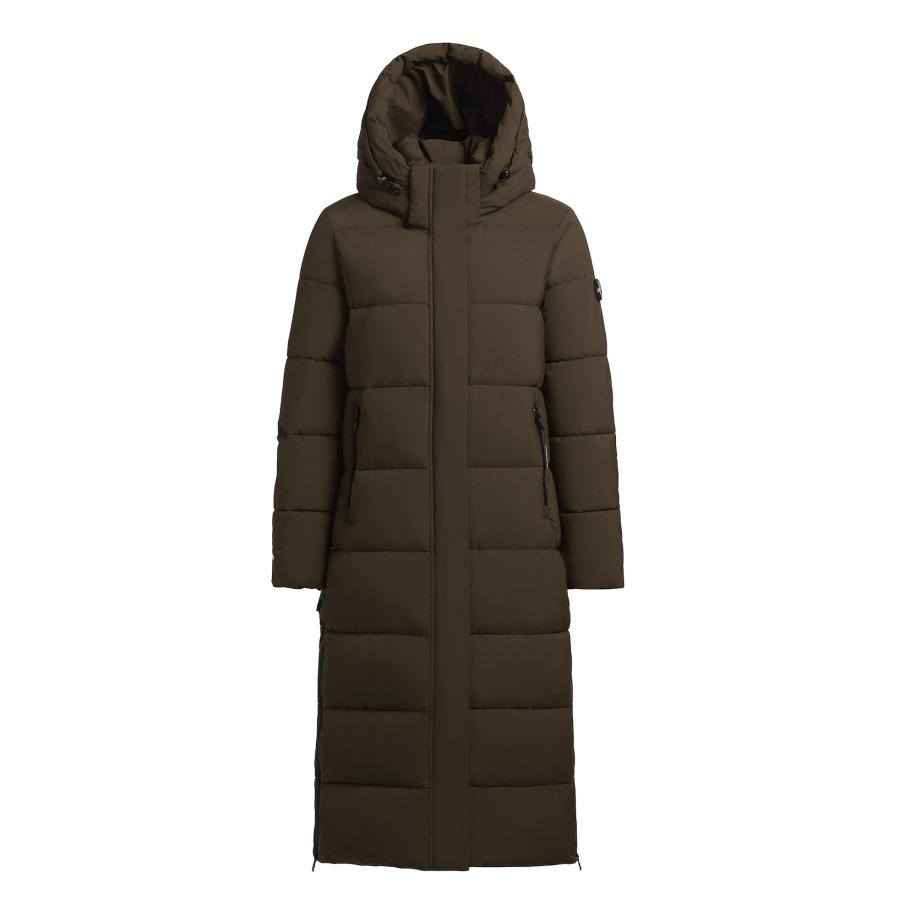 Khujo khujo Wintermantel Dote olijfgroen -