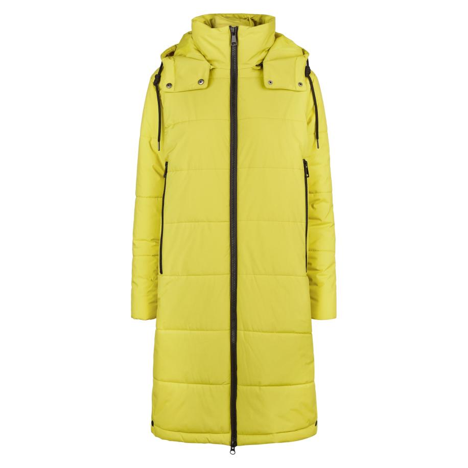 Navigazione Navigazione Wintermantel geel -