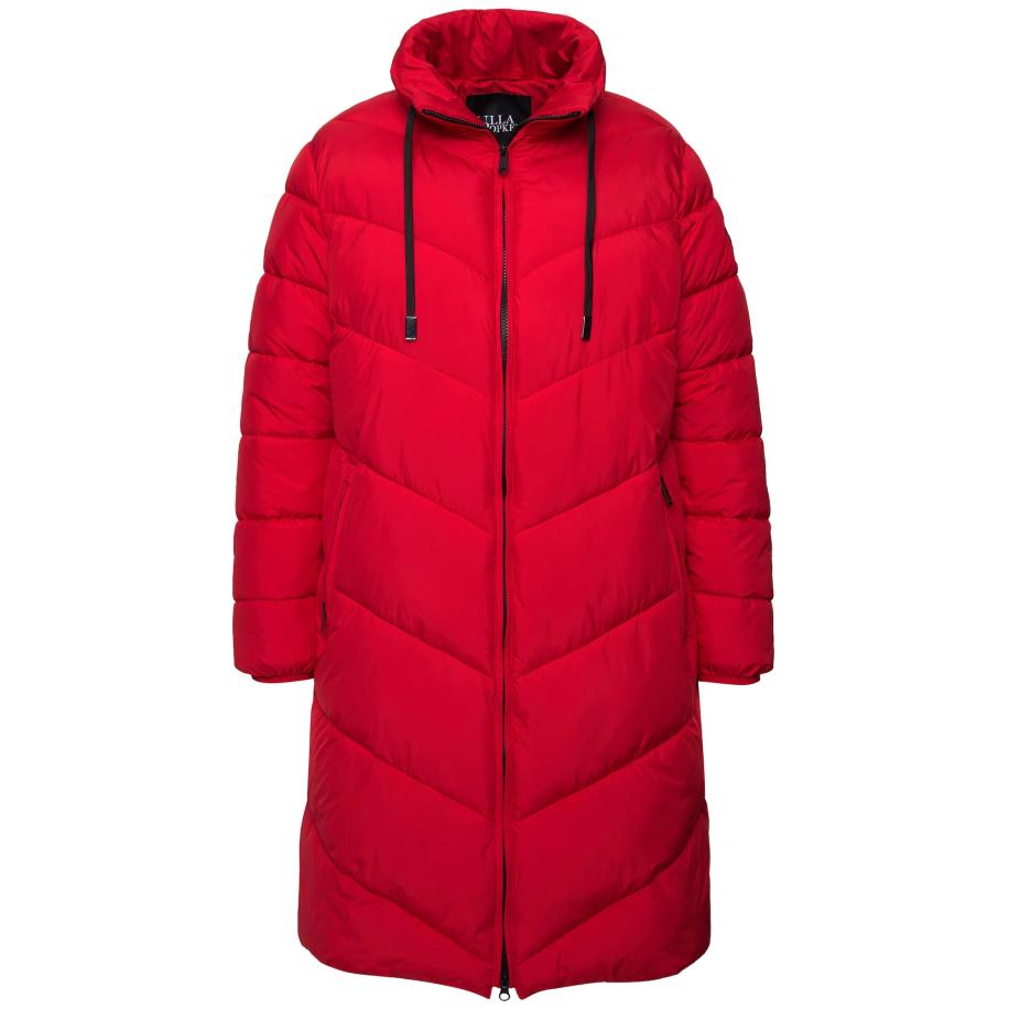 Ulla Popken Ulla Popken Functionele mantel vuurrood -