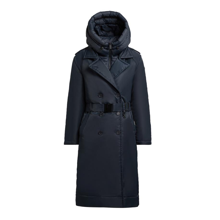 Khujo khujo Wintermantel Lexy donkerblauw -