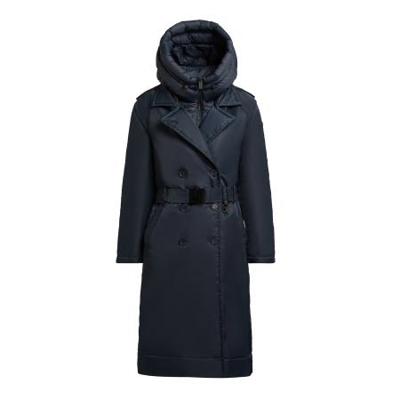 Khujo khujo Wintermantel Lexy donkerblauw