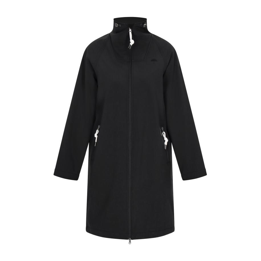 Schmuddelwedda Schmuddelwedda Functionele mantel zwart -