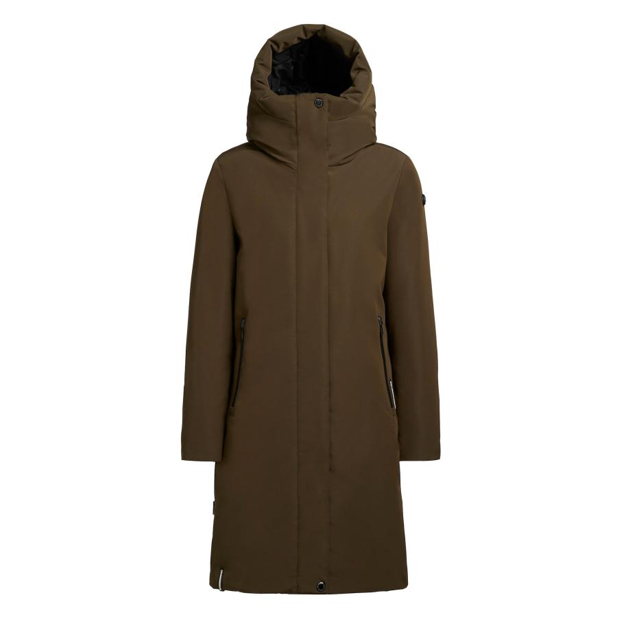 Khujo khujo Wintermantel NELLEN olijfgroen -