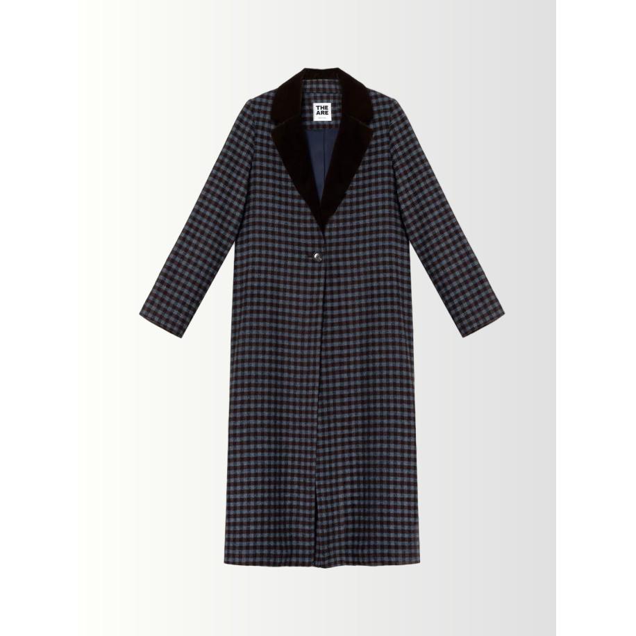 THE-ARE THE-ARE Tussenmantel grijs / zwart -