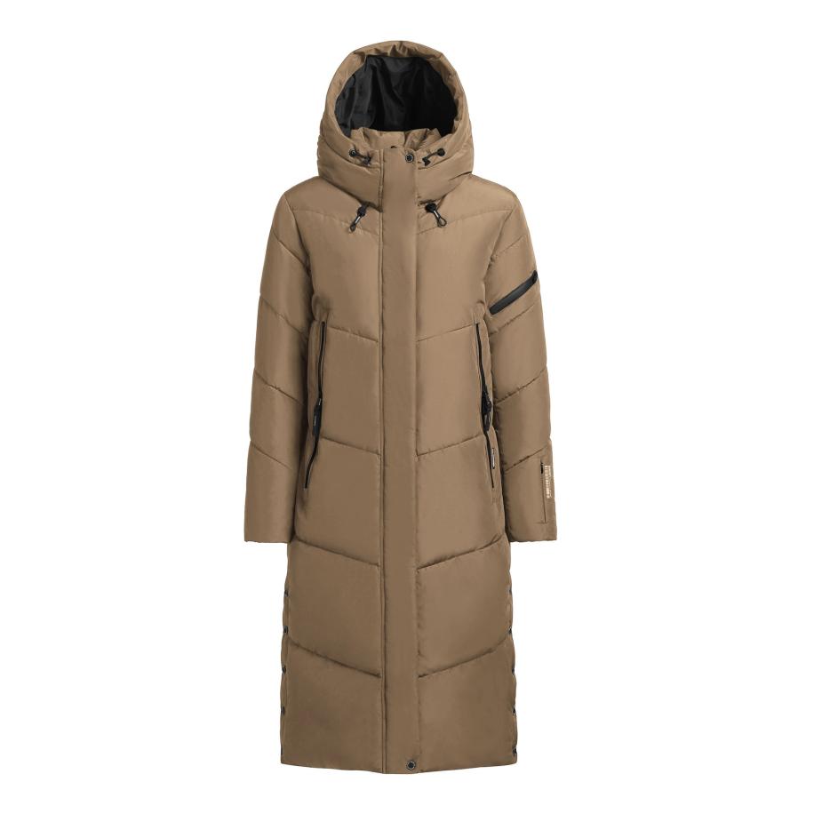 Khujo khujo Wintermantel SONJE6 lichtbruin -