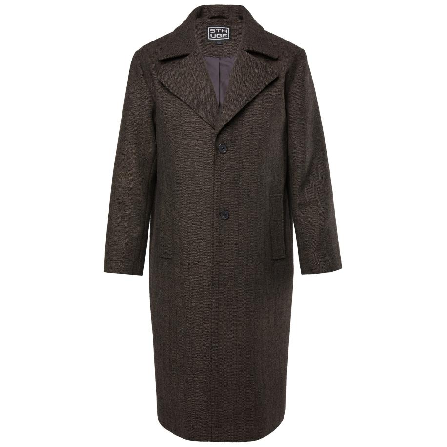 STHUGE STHUGE Tussenjas bruin -