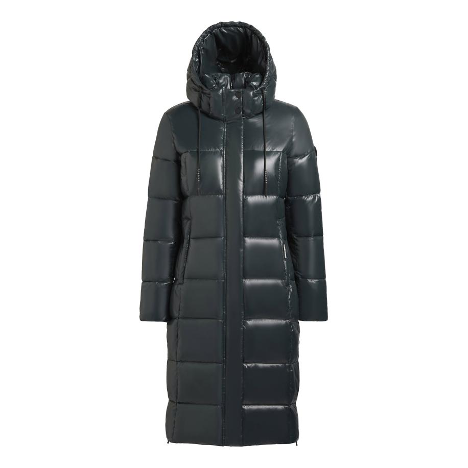 Khujo khujo Wintermantel SHANE2 donkergroen -