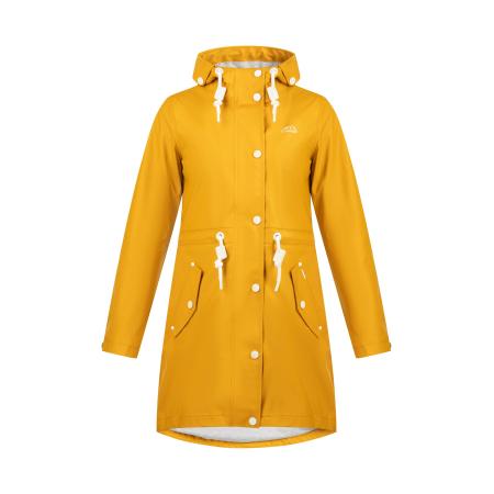 ICEBOUND ICEBOUND Functionele mantel curry / wit