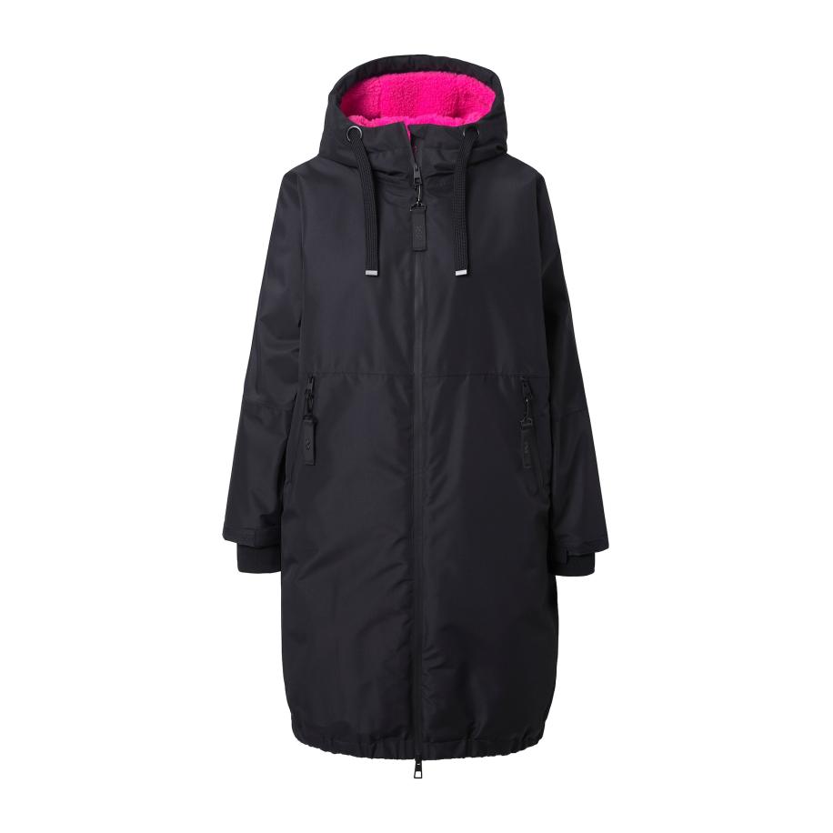 LAURASØN LAURASØN Functionele mantel zwart -