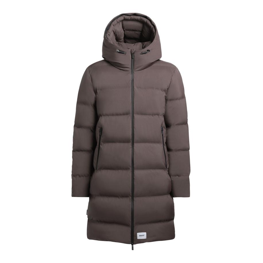 Khujo khujo Winterjas Caius3 donkergrijs -