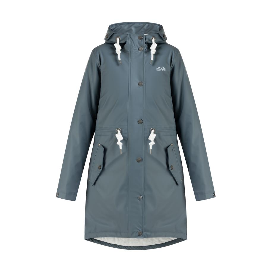 ICEBOUND ICEBOUND Functionele mantel duifblauw -