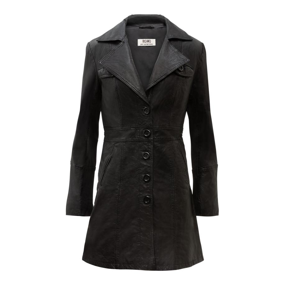 RICANO RICANO Tussenmantel zwart -