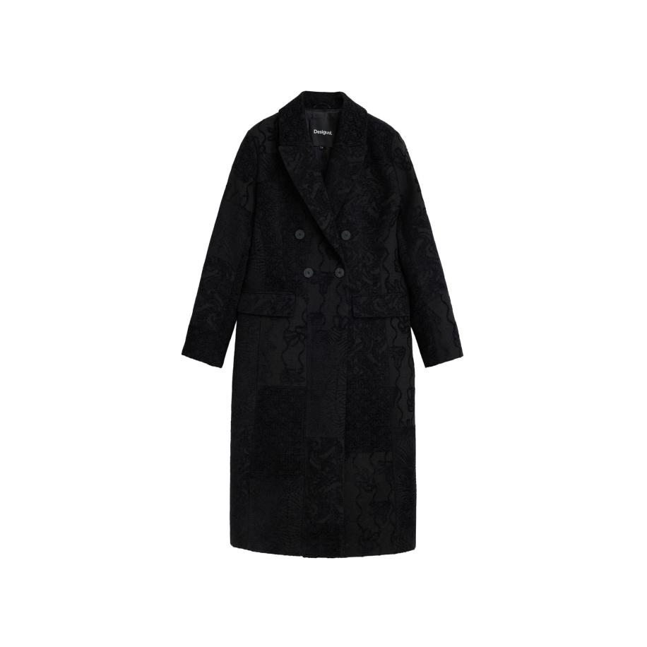 Desigual Desigual Winterjas zwart -