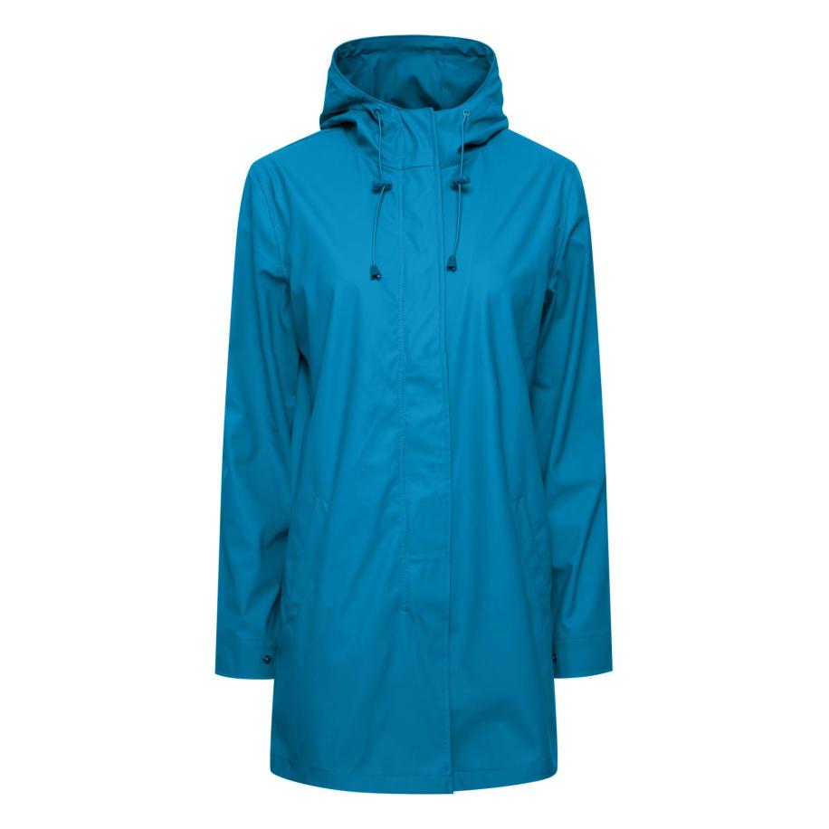 Fransa Fransa Functionele mantel royal blue/koningsblauw -