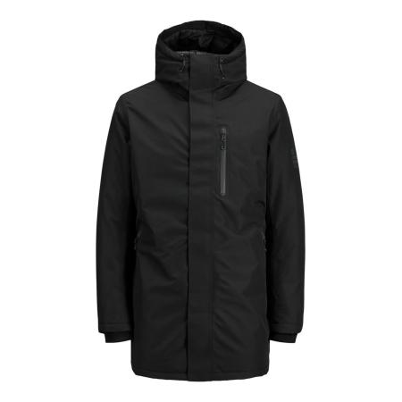 Jack & Jones JACK & JONES Winterparka grijs / zwart