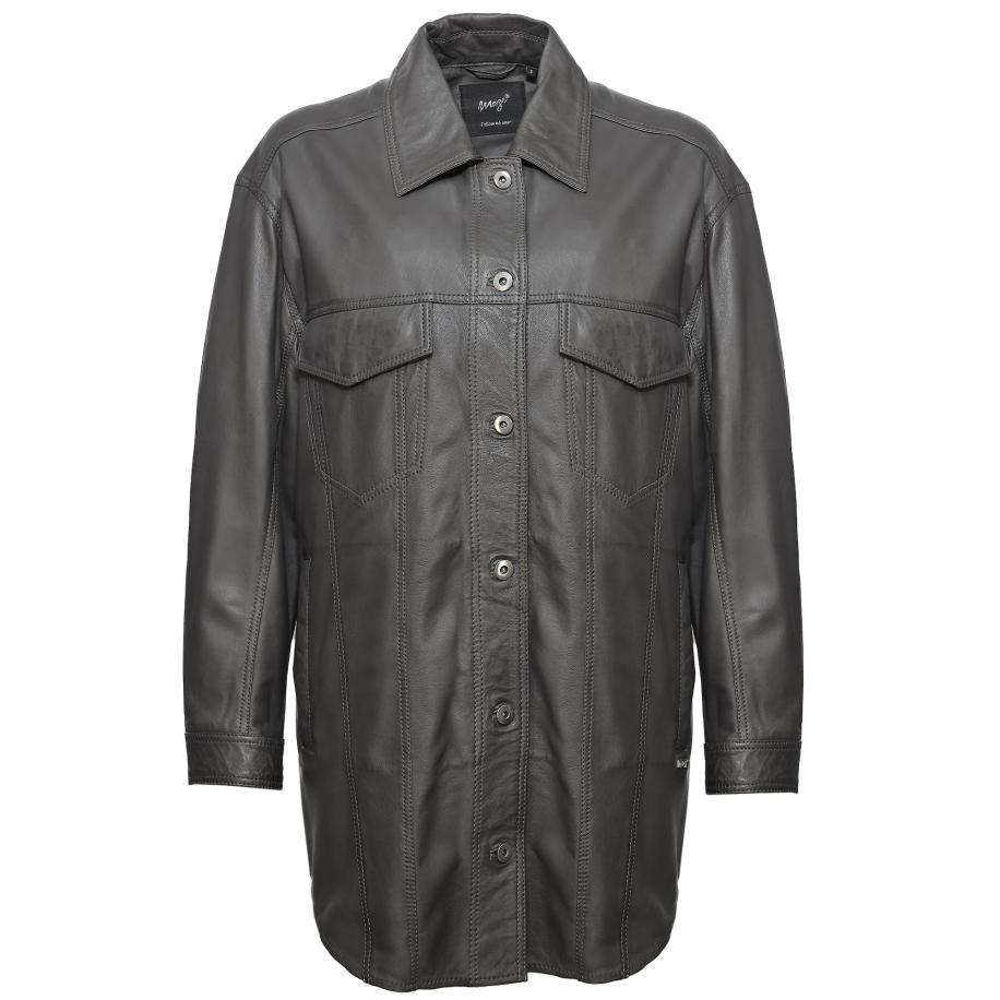 Maze Maze Tussenmantel antraciet -