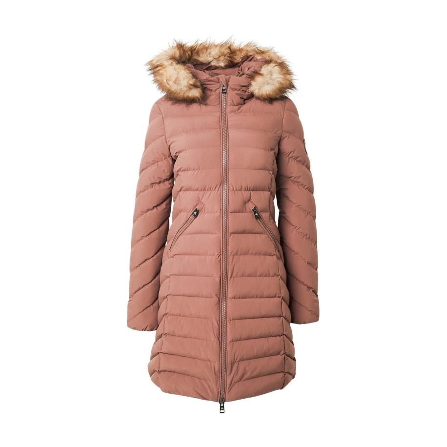 Superdry Wintermantel FUJI kastanjebruin Bruin