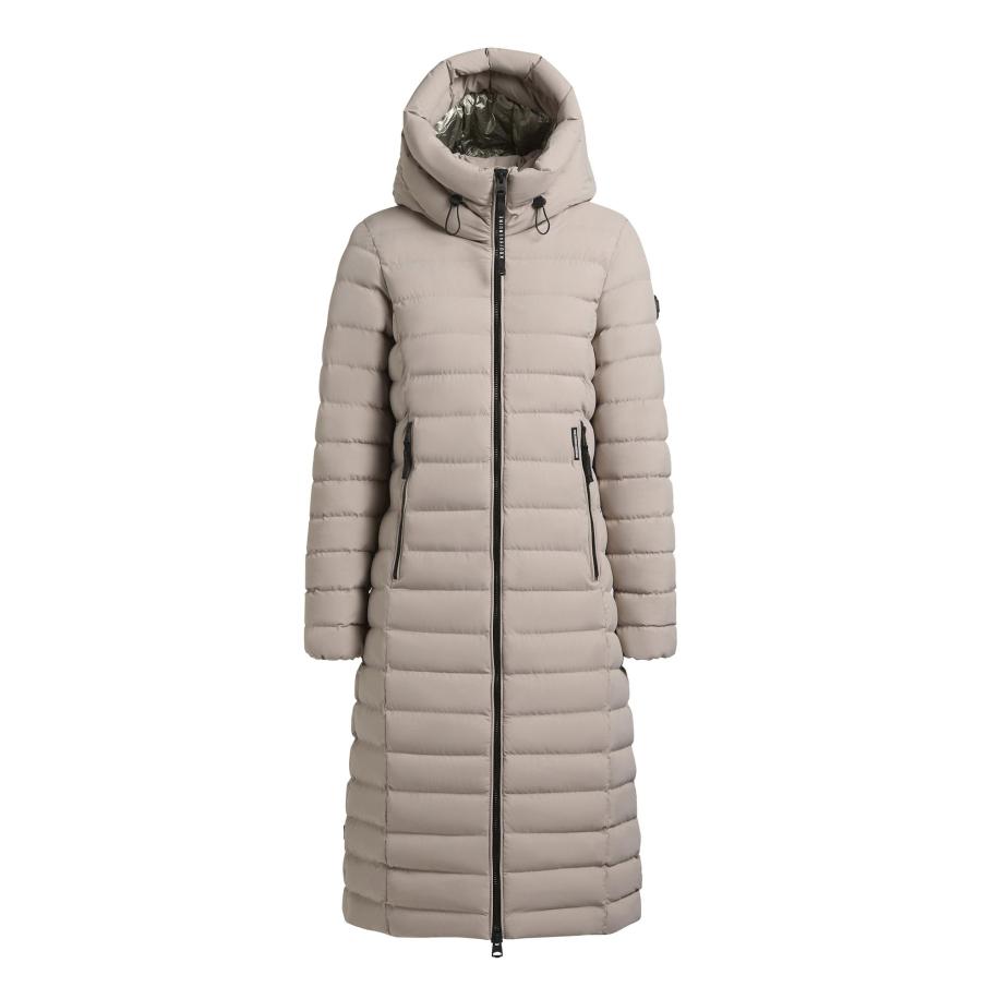 Khujo khujo Wintermantel Imes beige / zwart -
