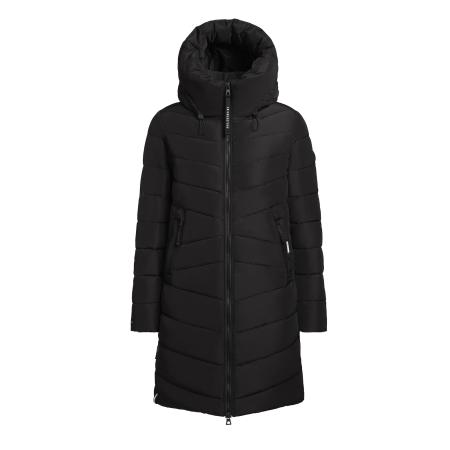 Khujo khujo Wintermantel Pluz zwart