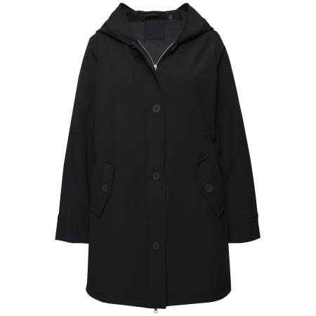 Ulla Popken Ulla Popken Tussenmantel zwart