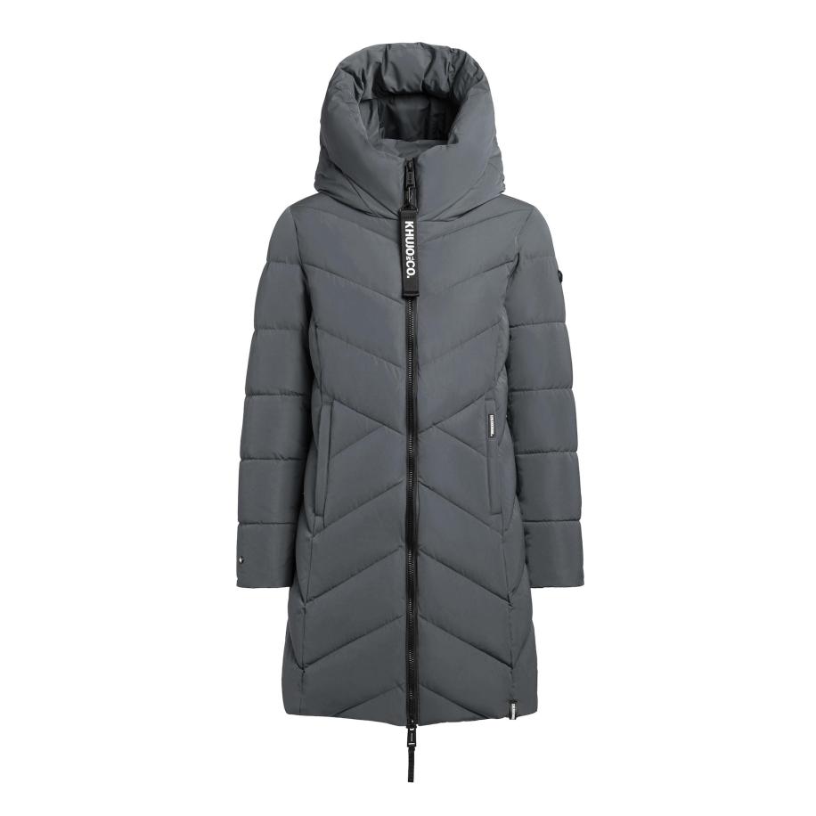 Khujo khujo Wintermantel Darka2-YM jade groen -