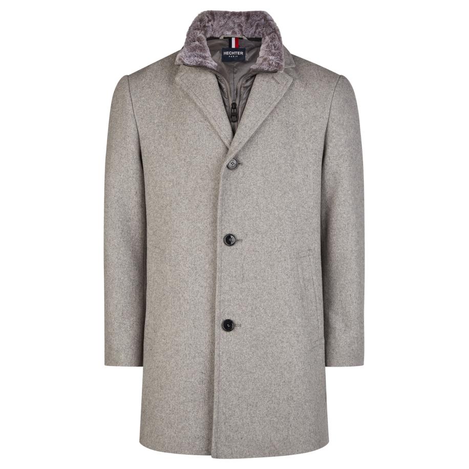 HECHTER PARIS HECHTER PARIS Tussenjas grijs gemêleerd -