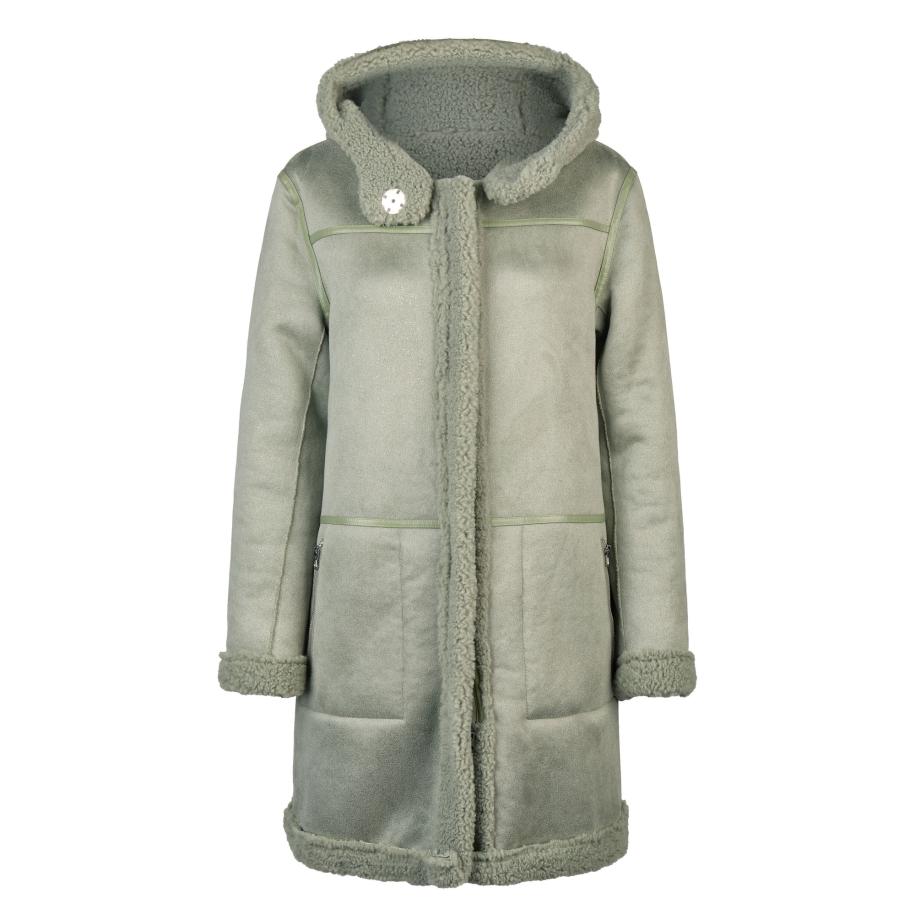 Navigazione Navigazione Wintermantel lichtgroen -