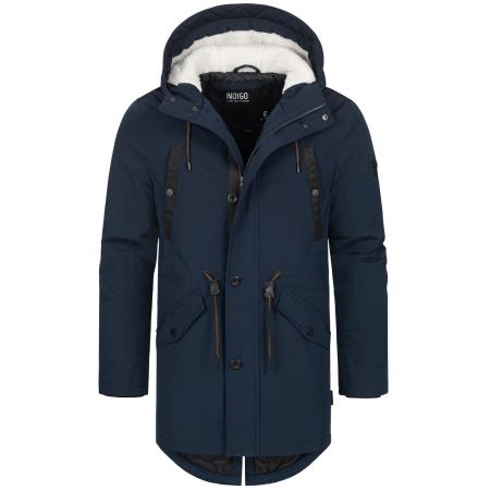 INDICODE JEANS INDICODE JEANS Tussenparka Benicio marine / zwart