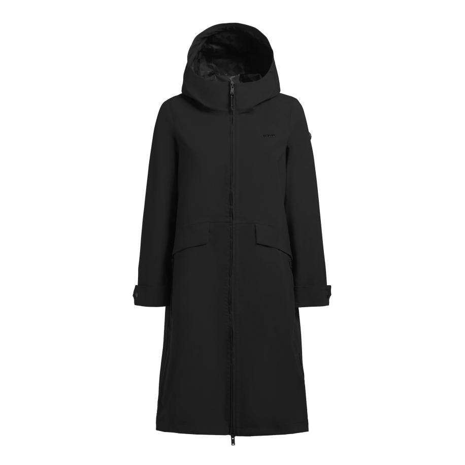 Khujo khujo Tussenmantel Femke zwart -